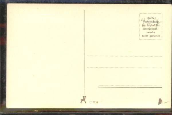 Verlag Film-Foto-Verlag Nr. Will Quadflieg A 3661/1 – Bild 2