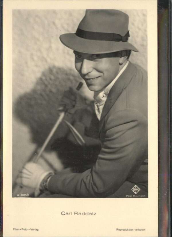 Verlag Film-Foto-Verlag Nr. Carl Raddatz Hutmode A 3855/1