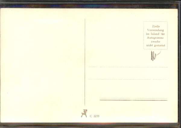 Verlag Film-Foto-Verlag Nr. Hermann Speelmans Pfeife A 3737/1 – Bild 2