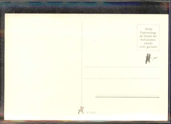 Verlag Film-Foto-Verlag Nr. Hannelore Schroth A 3845/1 – Bild 2
