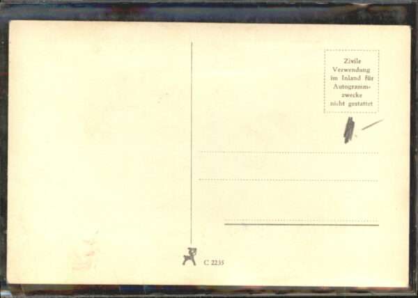 Verlag Film-Foto-Verlag Nr. Olga Tschechowa A 3681/1 – Bild 2