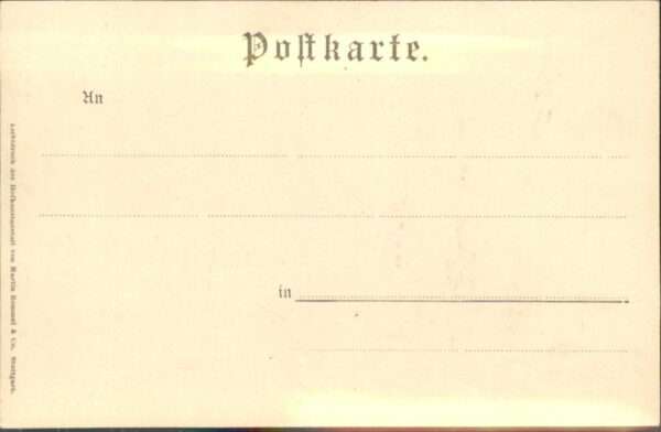 Kuenstlerkarte A. Hendschel Ziegenmädchen Nr. 12 – Bild 2