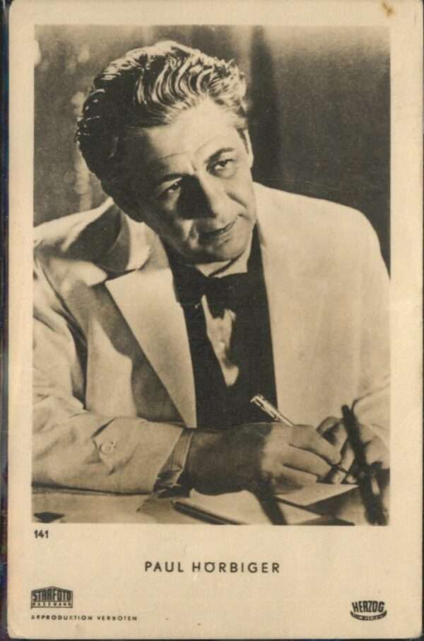 Schauspieler Paul Hörbiger