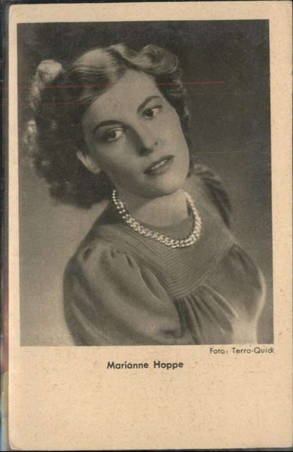 Verlag Ross Nr. Marianne Hoppe