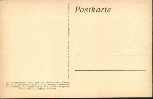 Scherenschnitt Schattenbildkarte Diefenbach Göttl – Bild 2