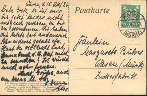 Scherenschnitt Schattenbildkarte Künstler Diefenbach – Bild 2