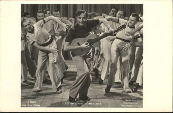 Verlag Film-Foto-Verlag Nr. Johannes Heesters A 3713/1 Gitarre Tanz