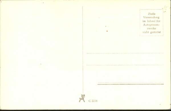 Verlag Film-Foto-Verlag Nr. Johannes Heesters A 3713/1 Gitarre Tanz – Bild 2