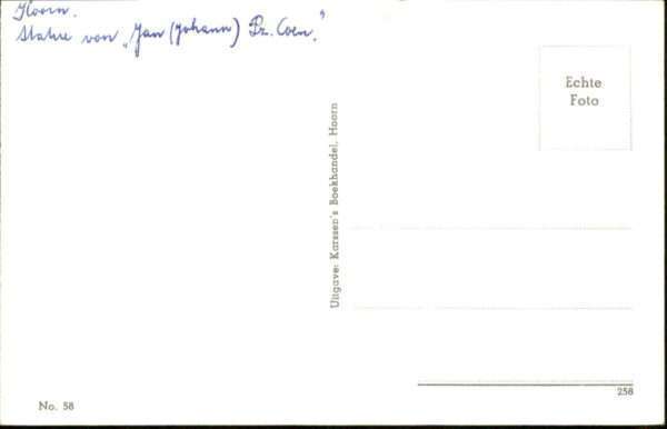 Hoorn Standbeeld Jan Ccen – Bild 2