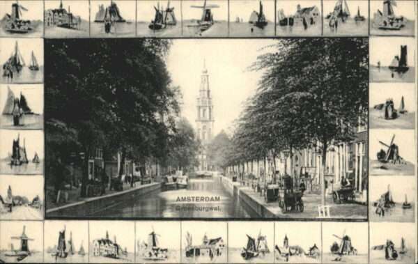 Amsterdam Niederlande Groenburgwal