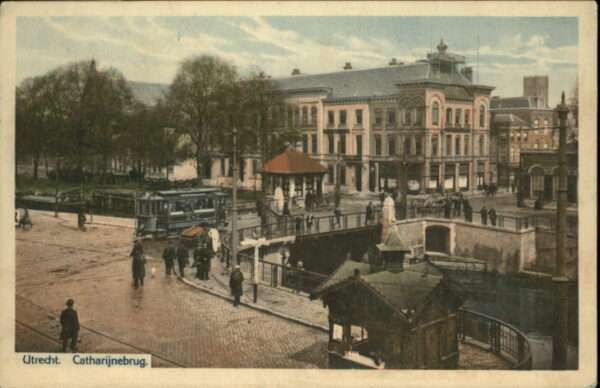 Utrecht Catharijnebrug Strassenbahn