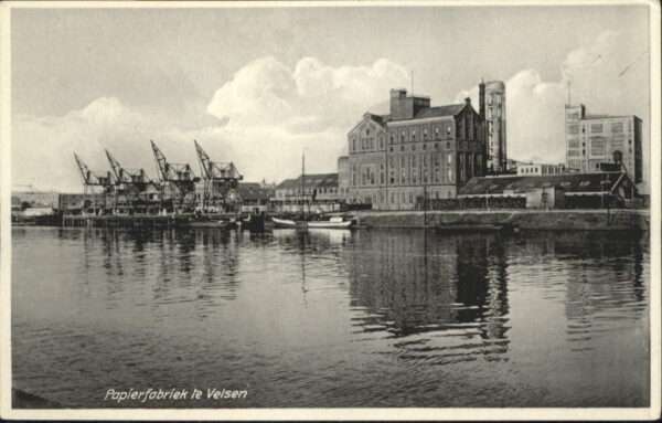 Velsen Papierfabrik Schiff