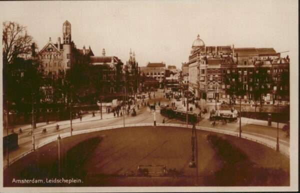 Amsterdam Niederlande Leidscheplein Strassenbahn
