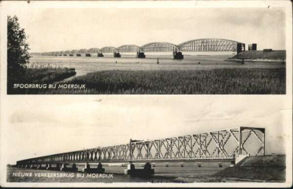 Moerdijk Niederlande Spoorbrug