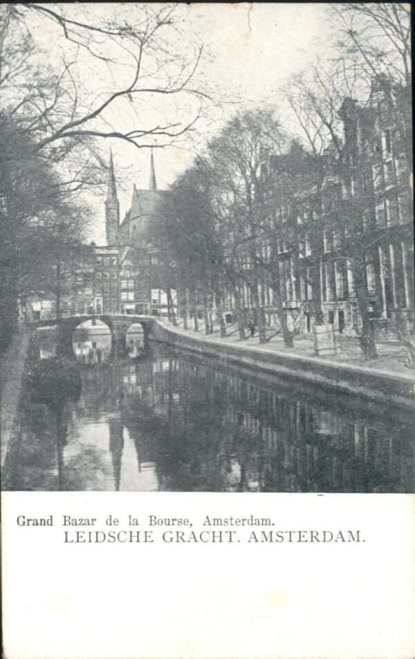 Amsterdam Niederlande Leidsche Gracht
