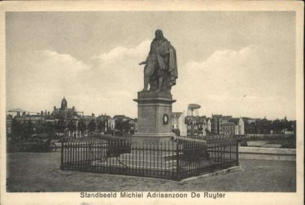 Vlissingen [Foto Dert] Standbeeld Michiel Adriaanz