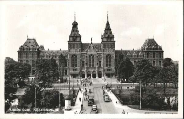 Amsterdam Niederlande Rijksmuseum Brücke