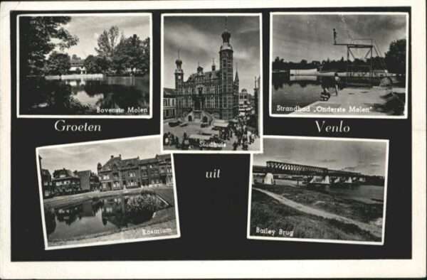 Venlo Strandbad Bailey Brug Rosarium Molen St