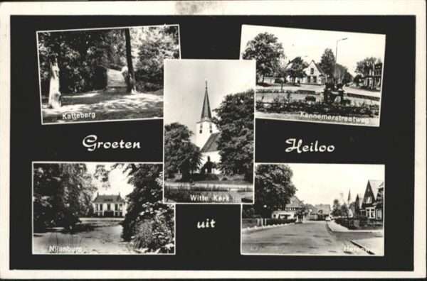 Heiloo Kennemerstraatweg Katteberg Witte Kerk