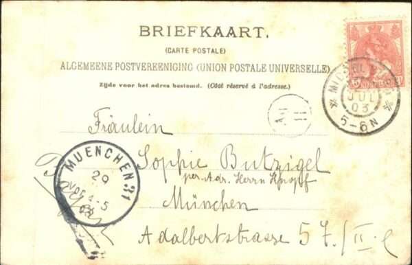 Middelburg Zeeland Bolwerk Molen – Bild 2