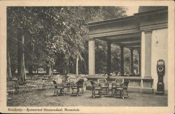 Heemstede Boschzitje Restaurant Groenendaal