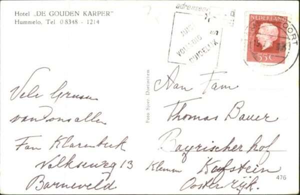 Hummelo Hotel De Gouden Karper – Bild 2