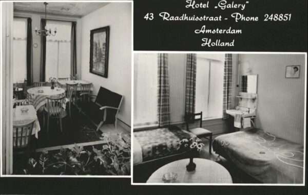 Amsterdam Niederlande Hotel Galery Raadhuisstraat