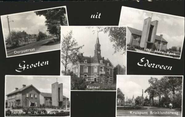 Ederveen Kerk Kasteel Kruispunt Brinklanderweg