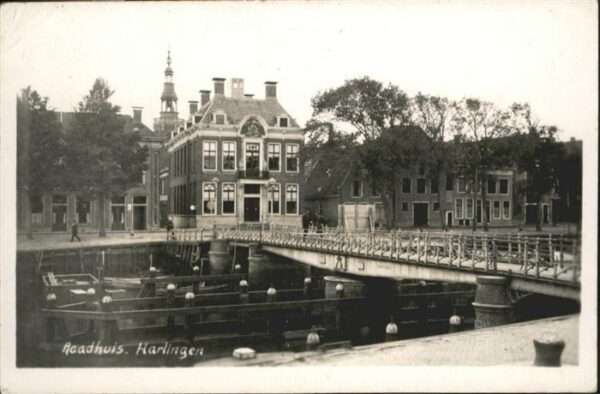 Harlingen Friesland Raadhuis Brücke