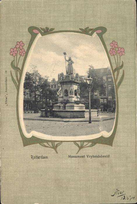 Rotterdam Monument vryheidsbeeld