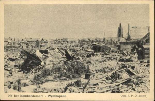 Westkapelle Netherlands bombardement