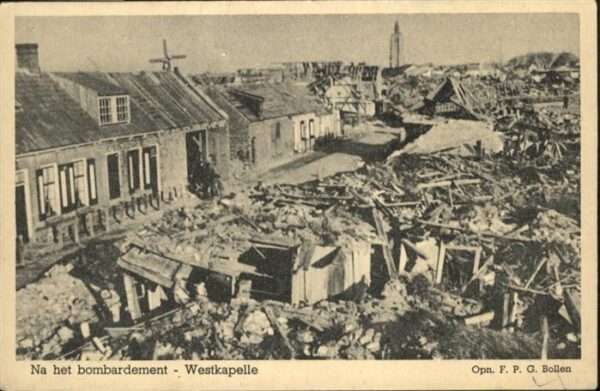 Westkapelle Netherlands bombardement