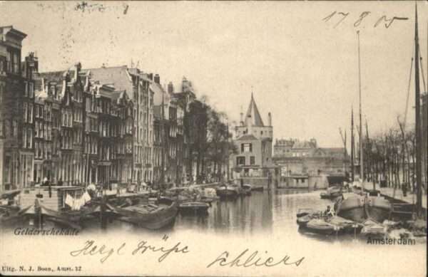 Amsterdam Niederlande Gelderschekade