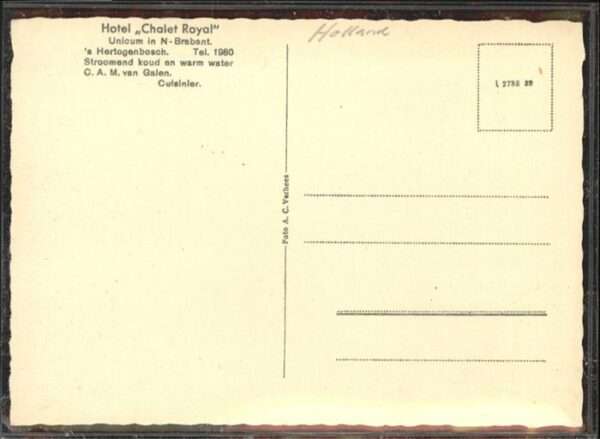 Hertogenbosch Hotel Chalet Royal – Bild 2