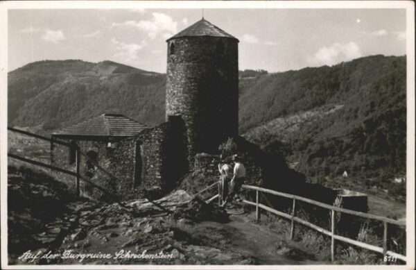 Usti nad Labem Burgruine Schreckenstein