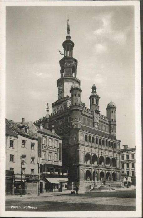 Posen Poznan Rathaus