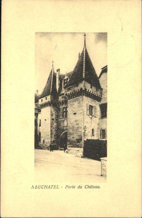 Neuchatel NE Porte du Chateau