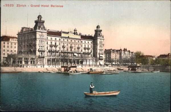 Zuerich Grand Hotel Bellevue Boot