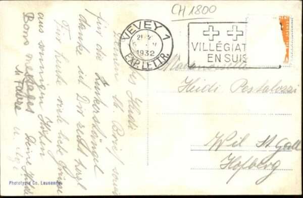 Vevey VD Mont Pelerin Schiff – Bild 2