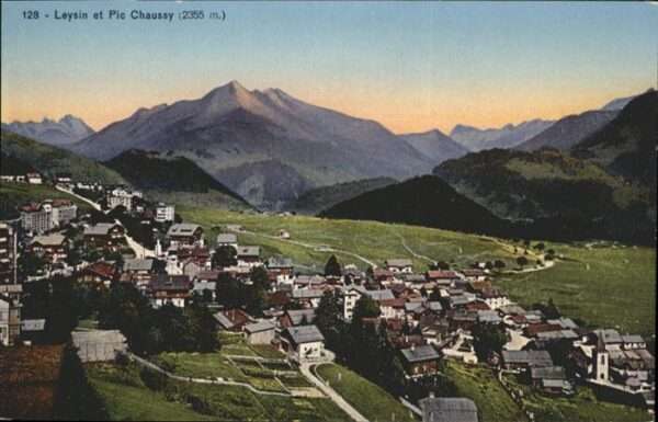 Leysin Pic Chaussy