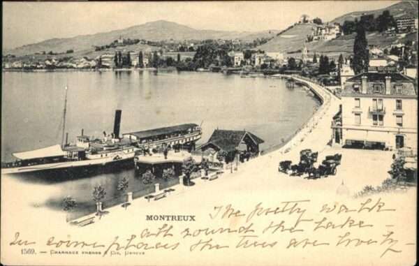 Montreux VD Schiff Kutsche