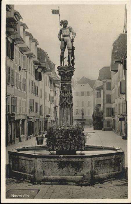 La Neuveville Brunnen