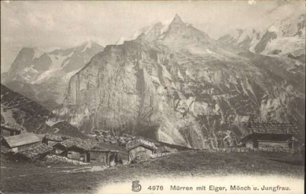 Muerren BE Eiger Mönch Jungfrau