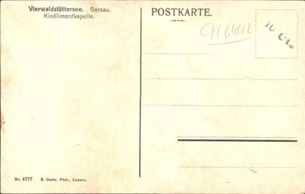 Gersau Vierwaldstaettersee Kindlimordkette – Bild 2