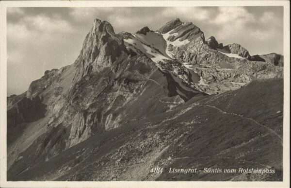 Lisengrat Säntis Rotsteinpass