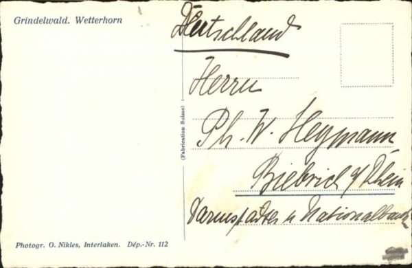 Grindelwald Wetterhorn – Bild 2