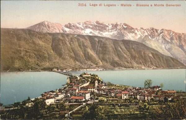 Lugano TI Melide Bissone Monte Generoso