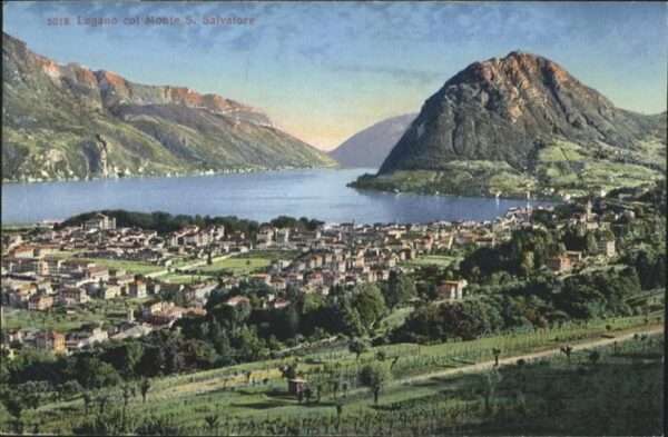 Lugano TI Monte S Salvatore