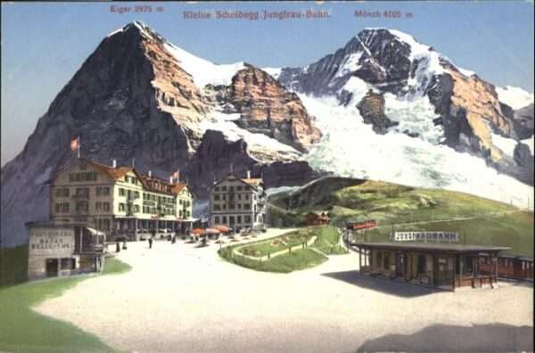Kleine Scheidegg Interlaken Jungfraubahn Mönch Eiger