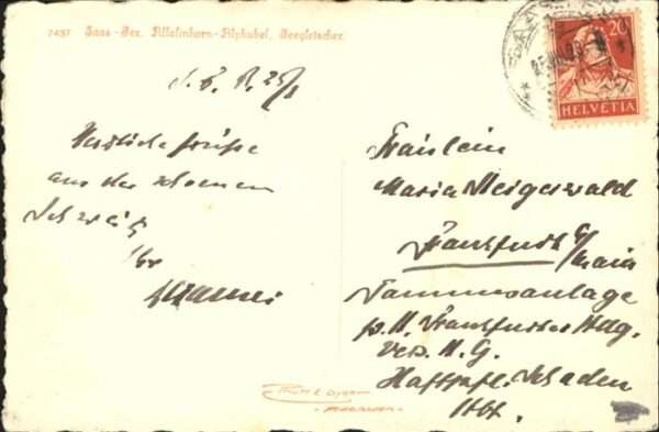 Saas-Fee Alphubel Seegletscher – Bild 2